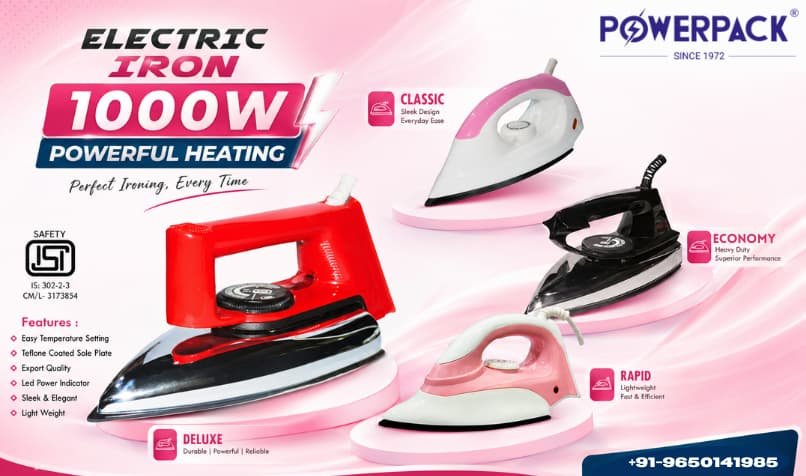How Long Does a 1000W Iron Heater Take to Reach Max Temp